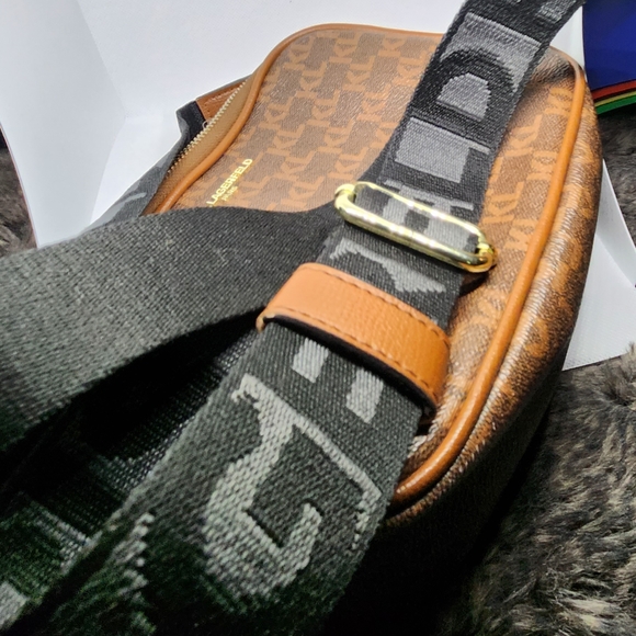Karl Lagerfeld Monogram purse with long crossbody strap with Name on it. - Picture 8 of 16